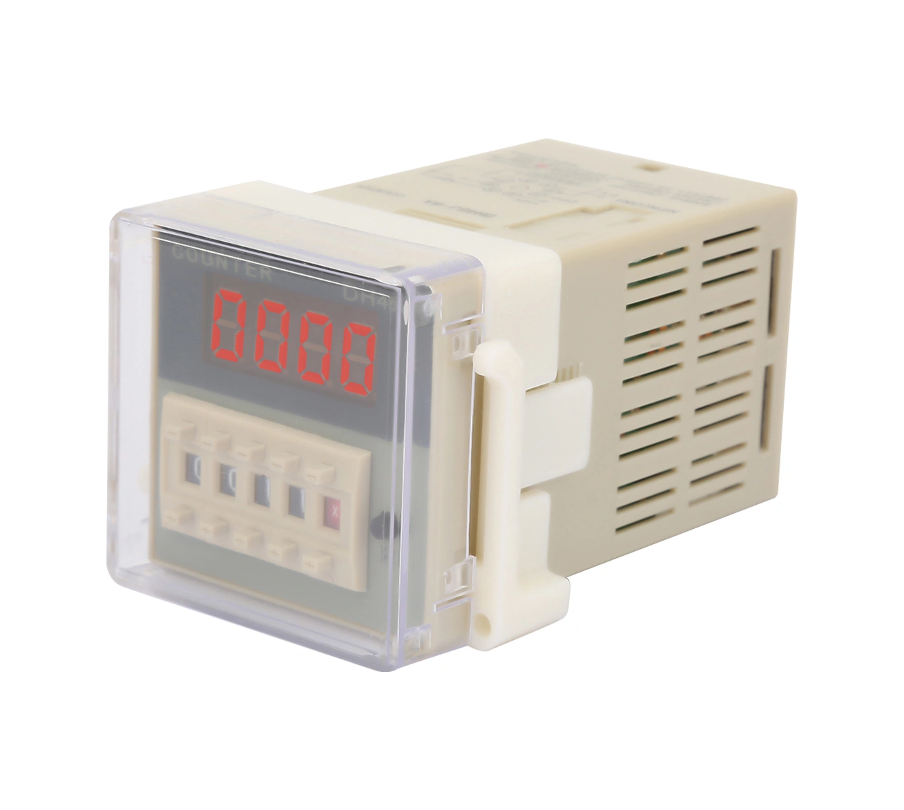 Tenfowee Dh48j-8a Modeli Sayıcı: 0-999900 Aralığında Lcd Ekranlı, 8 Pinli, 220vac, Otomasyon Kontrolü İçin Dayanıklı Plastik Kasa