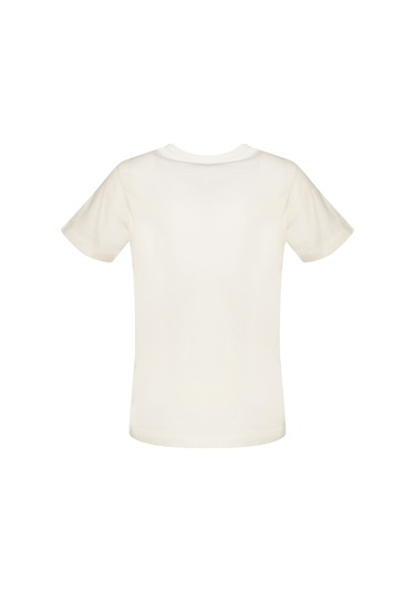 Hummel Semenyo Çocuk Kısa Kollu Tişört 912255-9157 Ekru