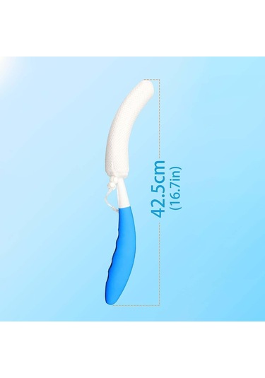 Homyl Yeni Nesil Vücut Fırçası - Kavisli Saplı