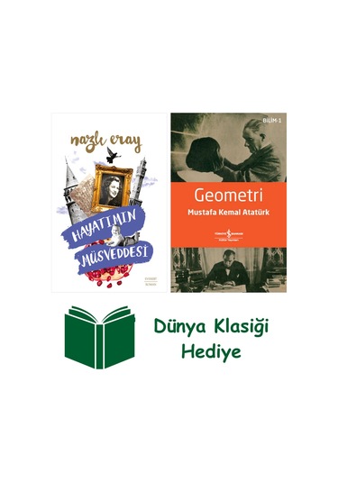 Hayatımın Müsveddesi + Geometri + Dünya Klasiği Hediye