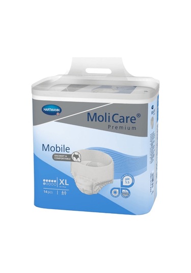 Hartmann Molicare Premium Mobile 6 Damla Külot Bez XL 14 Adet Mavi