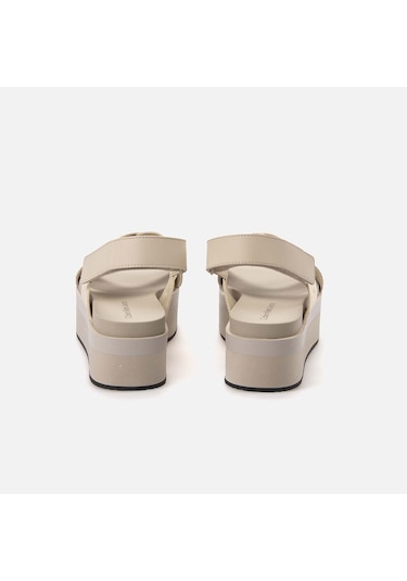 Calvin Klein Kadın Sandalet Yw0yw01362 Bej