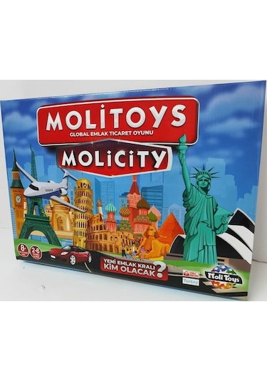 Molitoys Molicity Emlak Ticaret Oyunu Aile Oyunu Yeni Model