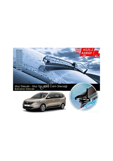 Dacia Lodgy Muz Silecek Takımı 2012-2015 N11.584