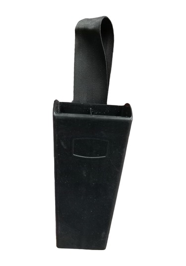 Plastik Bıçak Kütüğü 4 Lü Kasap Kütük Kurban Kütüklük 22x9x5cm Siyah