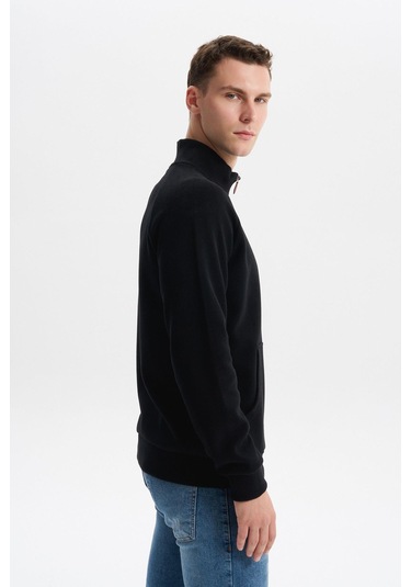 Arma Erkek Regular Fit Basic Reglan Kollu Selanik Sweatshirt Karbon Fırçalı, Dik Yaka, Tam Fermuar, Cepli, Pamuk Polyester K30324698202 Siyah Arma Erkek Regular Fit Basic Reglan Kollu Selanik Sweatshirt Karbon Fırçalı, Dik Yaka, Tam Fermuar, Cepli, Pamuk Polyester K30324698202 Siyah