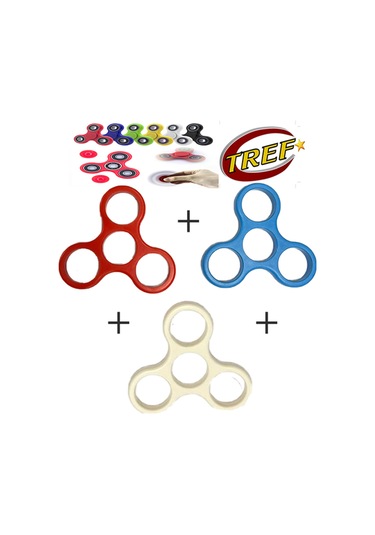 Trefl Stres Çarkı Fidget Spinner 3 Renk Yedek Gövde