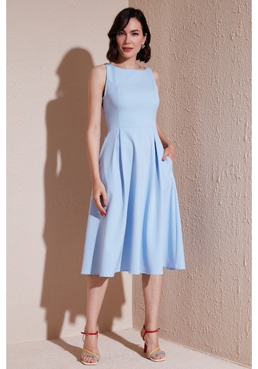 Lela Bayan Elbise 6051963 Bebe Mavi