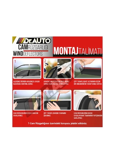 Renault 11 Flash Cam Rüzgarlığı 4'lü