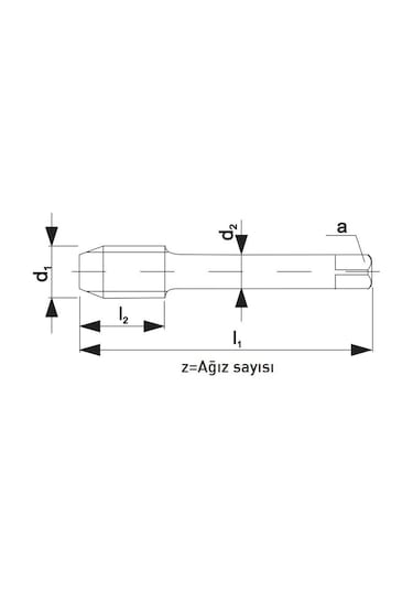 Fett M48 Narex 0200 Dın N-352 Hss 3'lü El Takım Kılavuzu