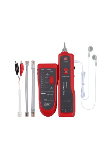 Singree Jw-360 Çok Fonksiyonlu Ağ Kablosu Bulucu Ve Test Cihazı - 1km Mesafe, Sesli Ve Işıklı Uyarı, Rj45/rj11 Uyumlu