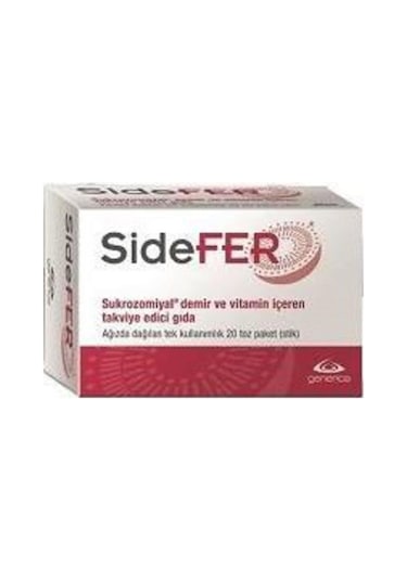 Sidefer  20 Toz Paket