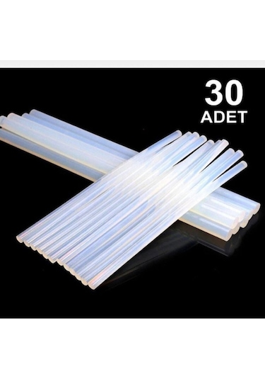 Sıcak Mum Silikon 30 Adet-ince