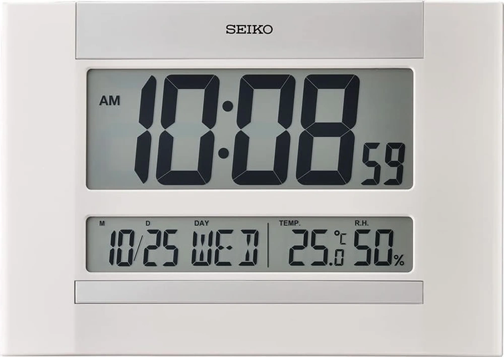 Seiko Clock Qhl088w Masa Saati Beyaz