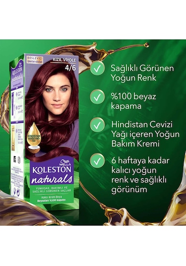 Koleston Naturals Boya 4/6 Kızıl Viyole
