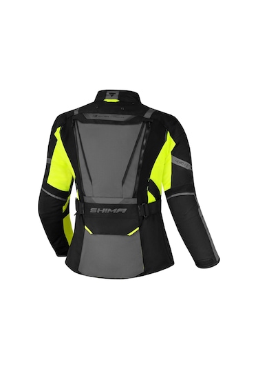 Held Shima Hero 2.0 Korumalı Kadın Motosiklet Montu Sarı