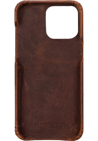 Bouletta Apple Uyumlu iPhone 15 Pro Max Deri Arka Kapak F360 G2