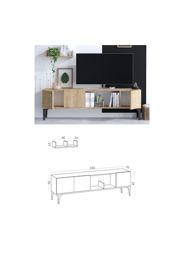 Decormet Vesta Tv Ünitesi Dec0071 Diğer