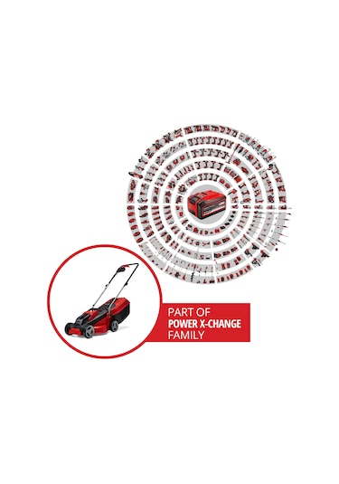 Einhell GE-CM 18/30 Li (1x3,0 Ah) Akülü Çim Biçme Makinesi - 3413155