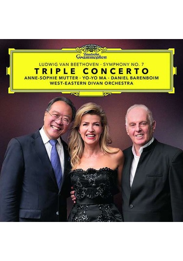 Mutter, Yo-yo Ma, Barenboim - Triple Con., Symp. No. 7 / Plak.