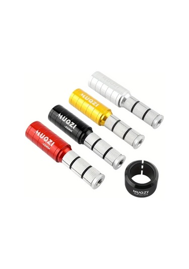 Xuweiwei Kırmızı 28.6" Alüminyum Gidon Yükseltici - Ayarlanabilir Anti-kaymalı Bisiklet Aksesuarı