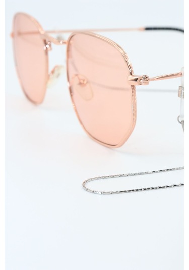 Çelik Gümüş Renk. Gözlük Zinciri. Özel Tasarım Steel. Gözlük İpi. Gözlük Askısı. Unisex Çok Renkli