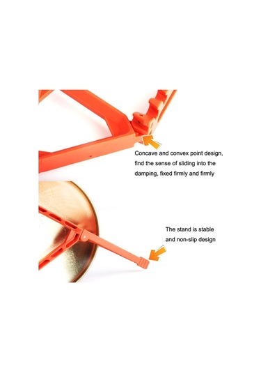 Sones Cp202004006 Dış Mekan Soba Düz Gaz Tankı Braketi Üçgen Sabit Braket Çok Renkli