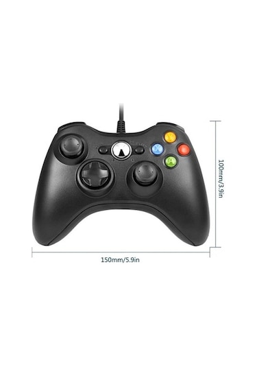 Xbox 360 Pc Kablolu Kol Gamepad Controller Oyun Kolu