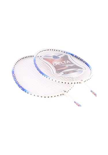 Delta Tek Parça Halinde Üretim 2 Adet Dura-strong Badminton Raketi Ve Deluxe Badminton Çantası Seti