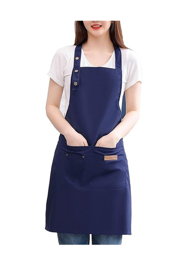 3 Cepli 2 Paket Ayarlanabilir Önlük Profesyonel Mutfak Şirketi Lacivert, Diğer