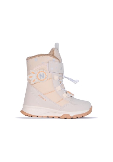 Skuaiter Skuaıter 014 Ndrps Bej Kürklü Kız Çocuk Bot Bej