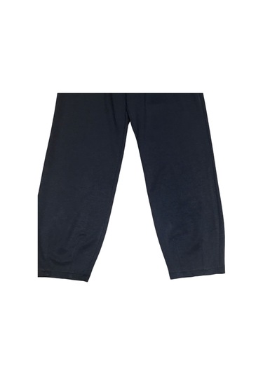 Kadın Beli Lastikli Cepli Paçası Pensli Spor Pantolon Gri