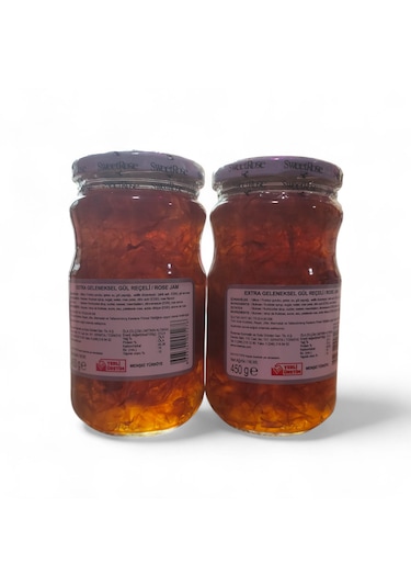 Rosense Gül Reçeli Ekstra Yapraklı 450 Gr 2'li Ürün