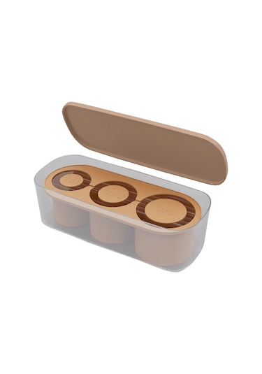 Reedark Silikon Buz Küp Kalıbı, 3 Adet Boş Silindir Şeklinde, 20-40oz Bardaklar İçin Uygun, Kapaklı, Yemeği Dereceli Malzeme, Yavaş Erime, Kolay Çıkarma - Mavi Çok Renkli