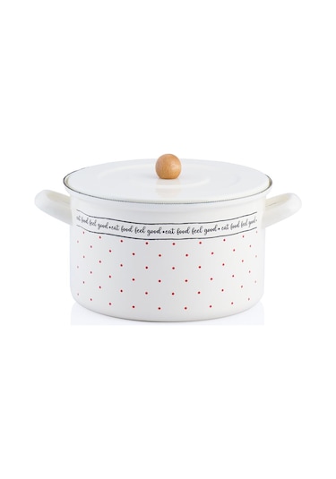 Feel Good Emaye Derin Tencere - 22 Cm