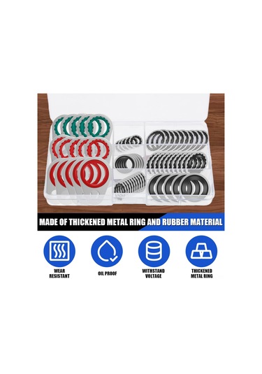 Kosona Otomotiv Klima Kompresör Gasket Seti 60 Adet - Tam Kaplama, Eşik Dikme, Dayanıklı Ve Kolay Kurulum Özellikleriyle Farklı Araç Modellerine Uygun