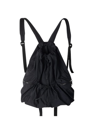 Dkııl Noıyb Kadın Erkek Naylon Sırt Çantası, Çoklu Cepler İle Su Siyah