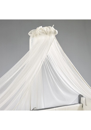 Meltem Kids Mia Anne Yanı Ahşap Sallanır Beşik 60 x 120 CM (Gri - Angel) Gri