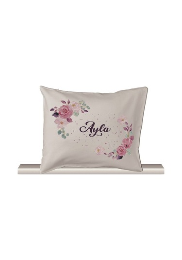 Pia Baby Gl 1914-11 Isme Özel Bebek Battaniye Yastık Seti Çok Renkli