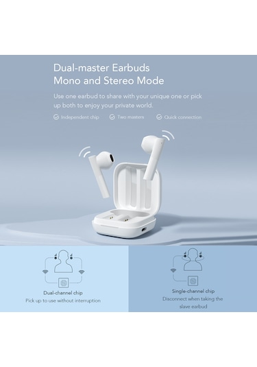 Haylou GT6 TWS Bluetooth 5.2 Dokunmatik Kulak İçi Kulaklık