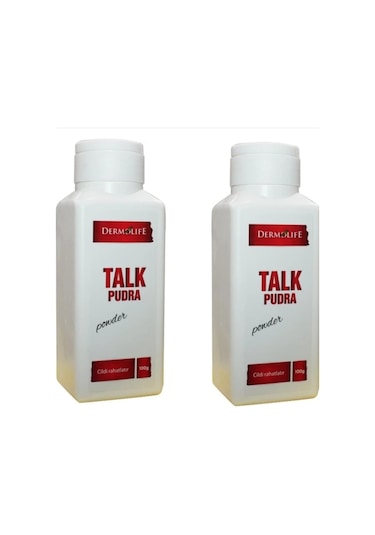 Dermolıfe Talk Pudra 100 Gr 2 Adet