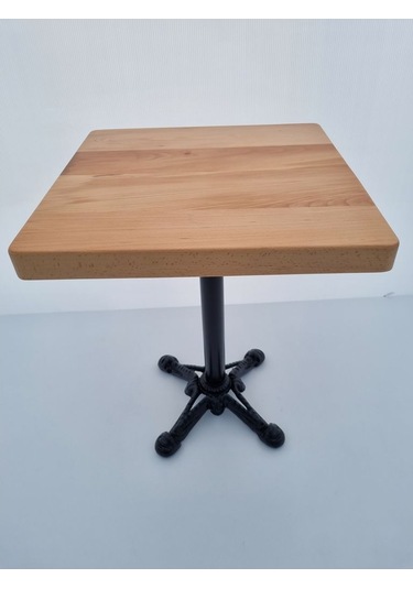 Bintaşmobilya Kayın Kütük Cafe Masası 60X60