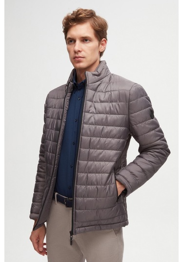 Ds Damat Slim Fit Gri Rüzgar Geçirmez Elyaf Dolgulu Şişme Mont 3hf07ort04262 301 Ds Damat Slim Fit Gri Rüzgar Geçirmez Elyaf Dolgulu Şişme Mont 3hf07ort04262 301