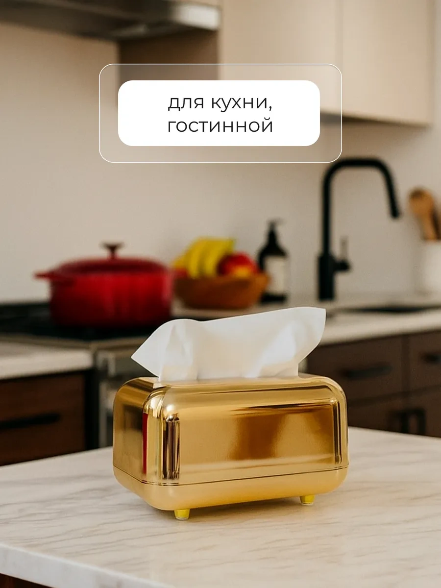 Masada İç Dekoratif Altın Peçetelik 191614872 Altın Rengi