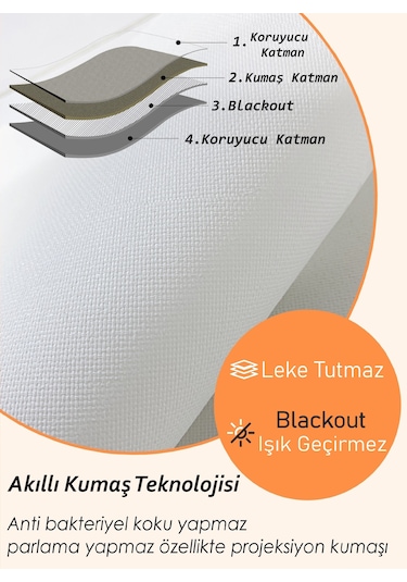 En150cm Boy95cm Projeksiyon Perdesi Duvar Askılı Taşınabilir