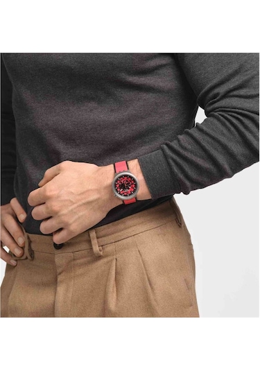 Swatch Sb07s110 Red Juıcy Kadın/erkek Kol Saati Metal
