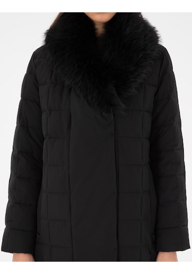 Pierre Cardin Kadın Siyah Kaban 50290313-vr046 Siyah