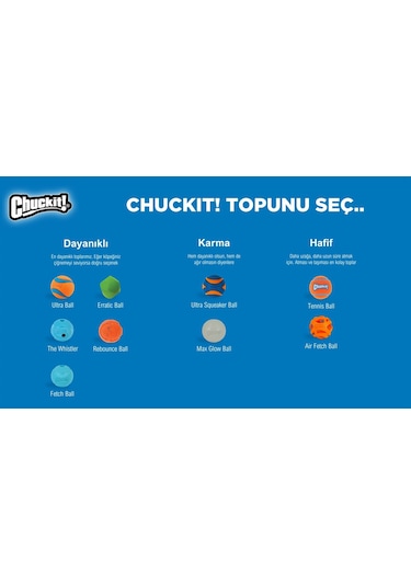 Chuckit Ultra Ball Köpek Oyun Topu 2XL Boy 10 CM