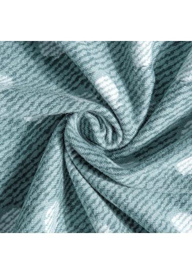 Suntek Ev İçin Döner Sandalye Ofis Koltuğu Arkalık Örtüsü Slipcover Dots Green