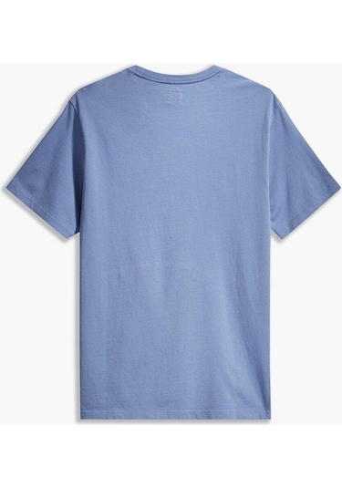 Levi's Erkek Mavi Bisiklet Yaka Tshirt 56605-0079-2313 Indigo